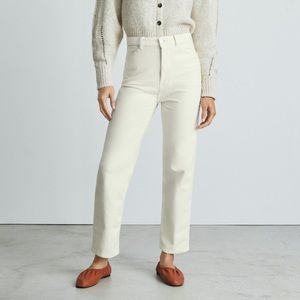 Everlane Moleskin Way-High Pant Canvas Size 4